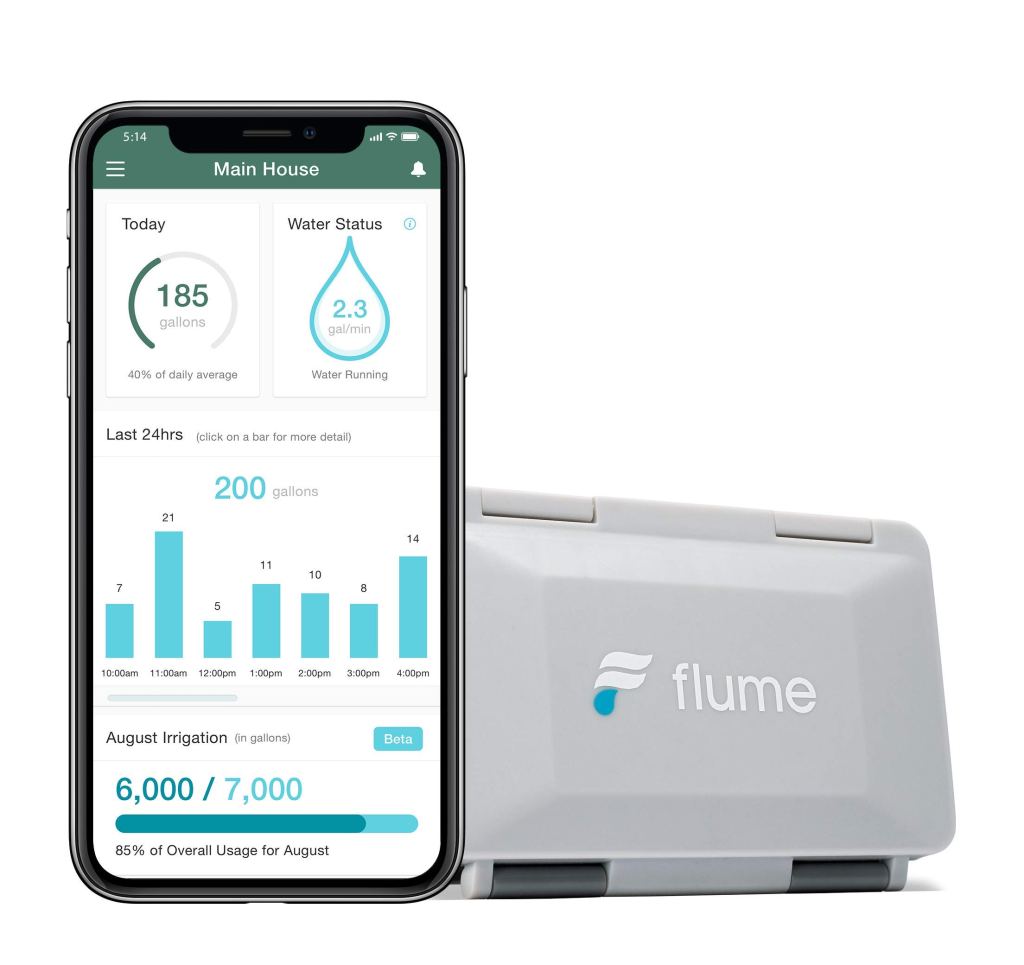 Flume 2 Smart Home Water Monitor and Water Leak Detector Black Friday Sale on Amazon for $149.00.